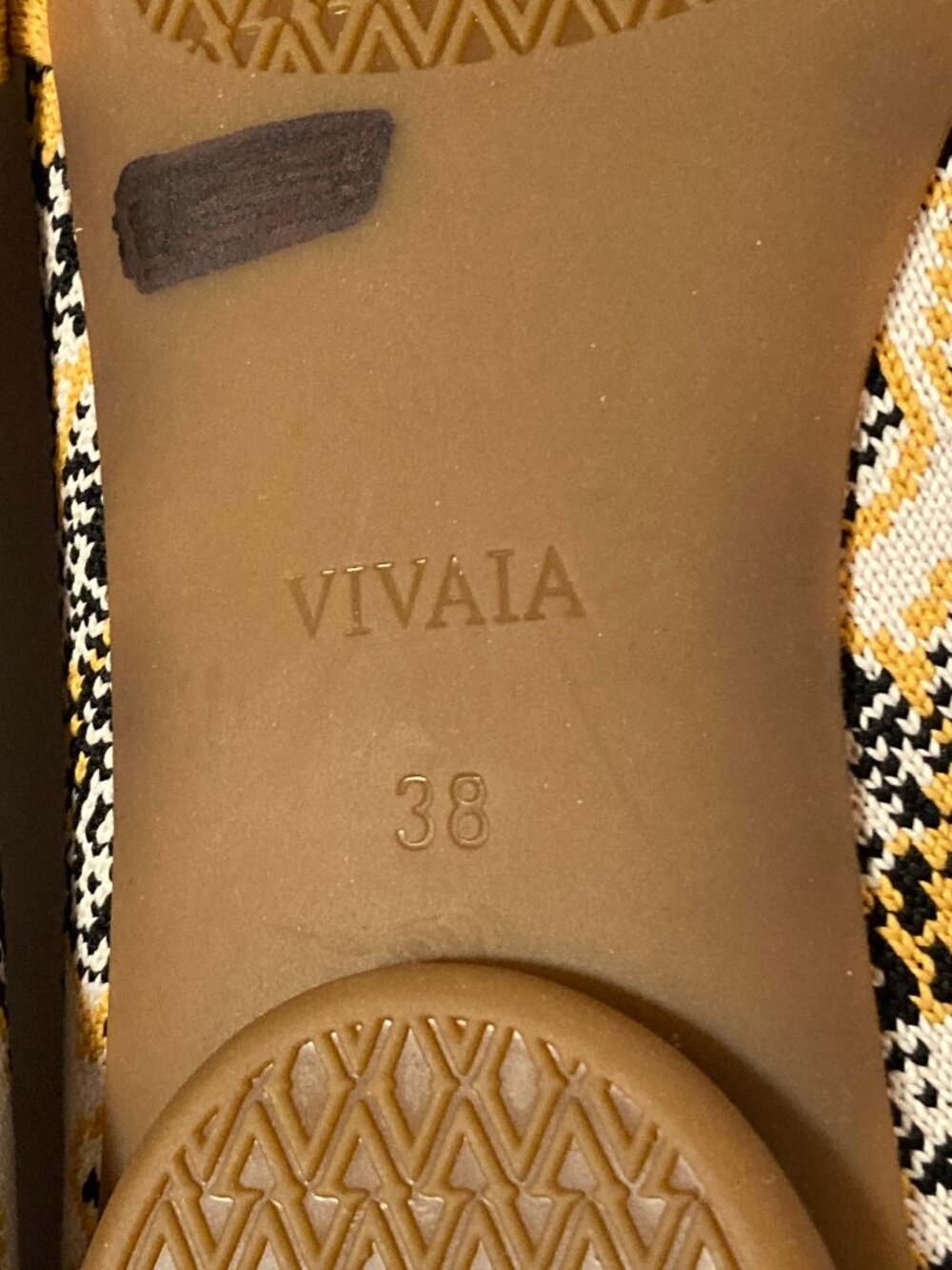 VIVAIA Bibi Almond-Toe Knotted Flats Size EU 38 US 7-7.5 - Picture 10 of 10